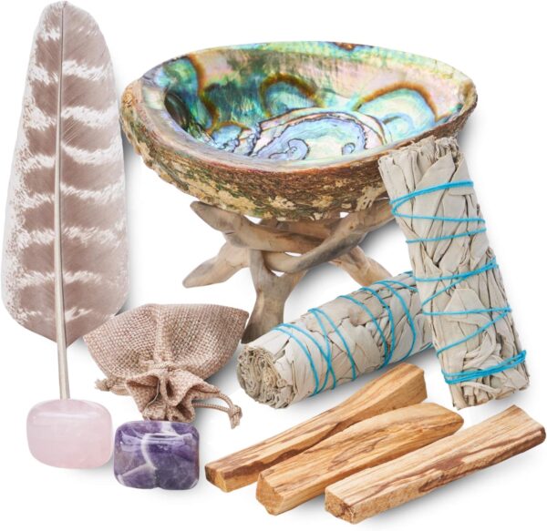 Palo Santo & White Sage Smudge Kit