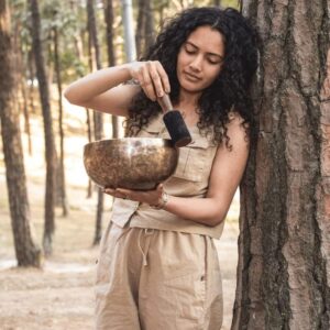 Tibetan Singing Bowl Set – For Meditation & Healing